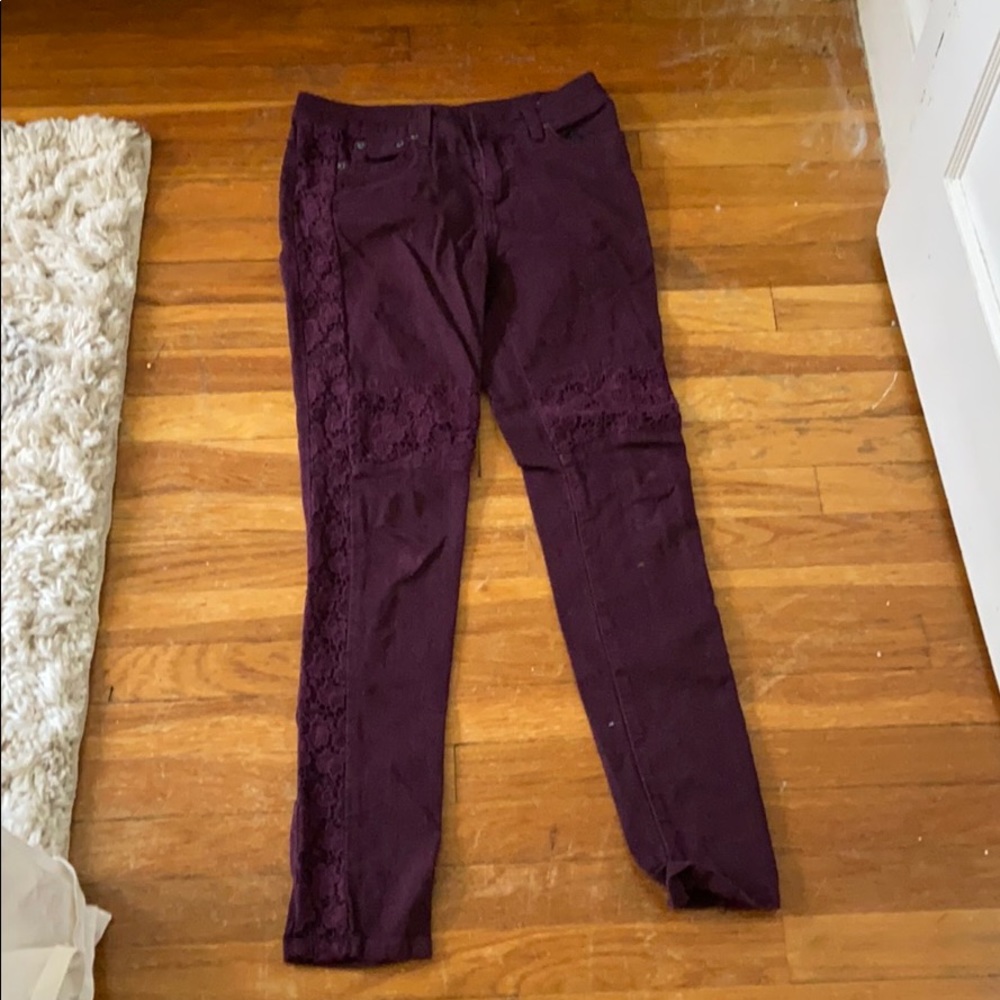 Carmar burgundy jeans